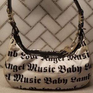 L.A.M.B. by Gwen Stefani small white hobo bag